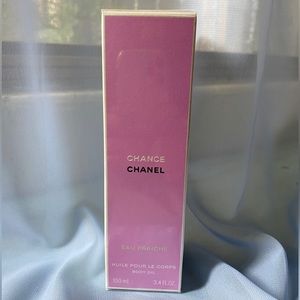 CHANEL
CHANCE EAU FRAÎCHE 3.4 OZ. BODY OIL | NEW UNOPENED | LIMITED EDITION
